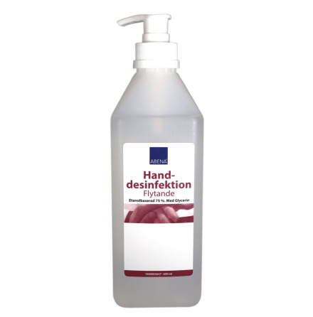 ABENA Handdesinfektion, flytande 600 ml 75% et